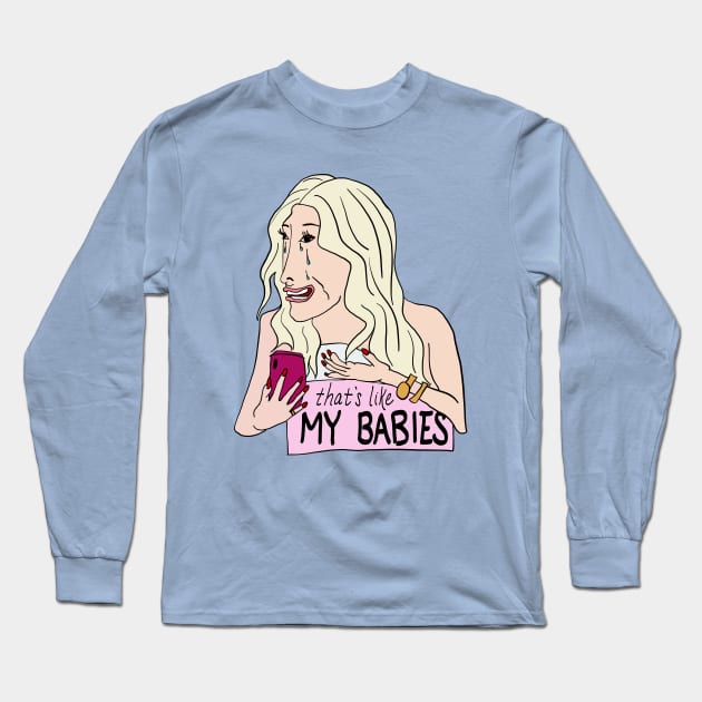 Tinsley Sees Her Babies Long Sleeve T-Shirt by thecompassrose